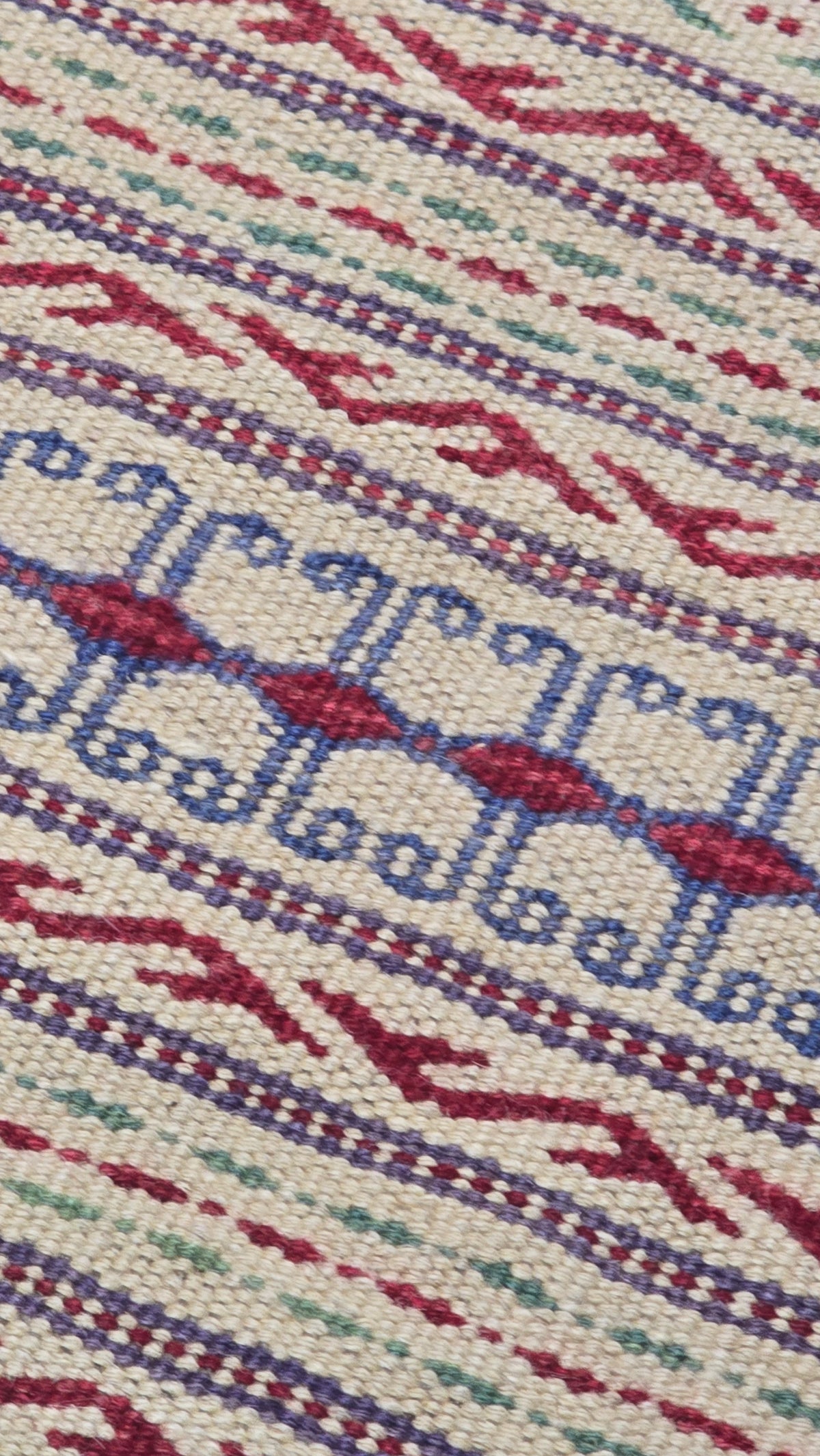 Grote Kelmin Flatweave 300x200 handgeweven wollen vloerkleed