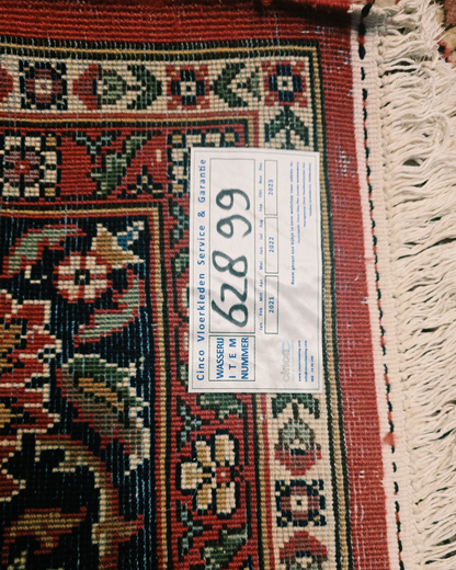 Groot Perzisch tapijt Mashad 340x225 wollen vloerkleed iran