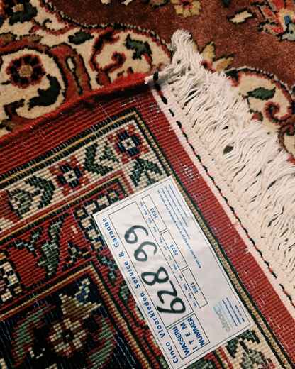 Groot Perzisch tapijt Mashad 340x225 wollen vloerkleed iran