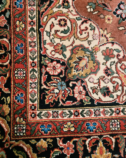 Groot Perzisch tapijt Mashad 340x225 wollen vloerkleed iran