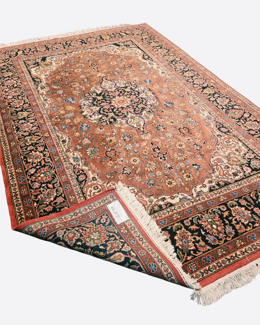 Groot Perzisch tapijt Mashad 340x225 wollen vloerkleed iran