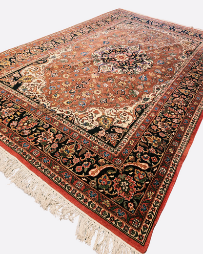 Groot Perzisch tapijt Mashad 340x225 wollen vloerkleed iran