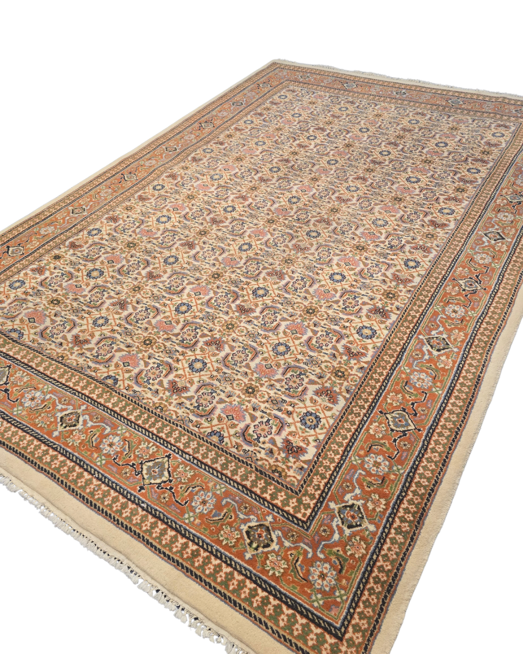 Groot Perzisch tapijt Herati 320x210 wollen vloerkleed iran