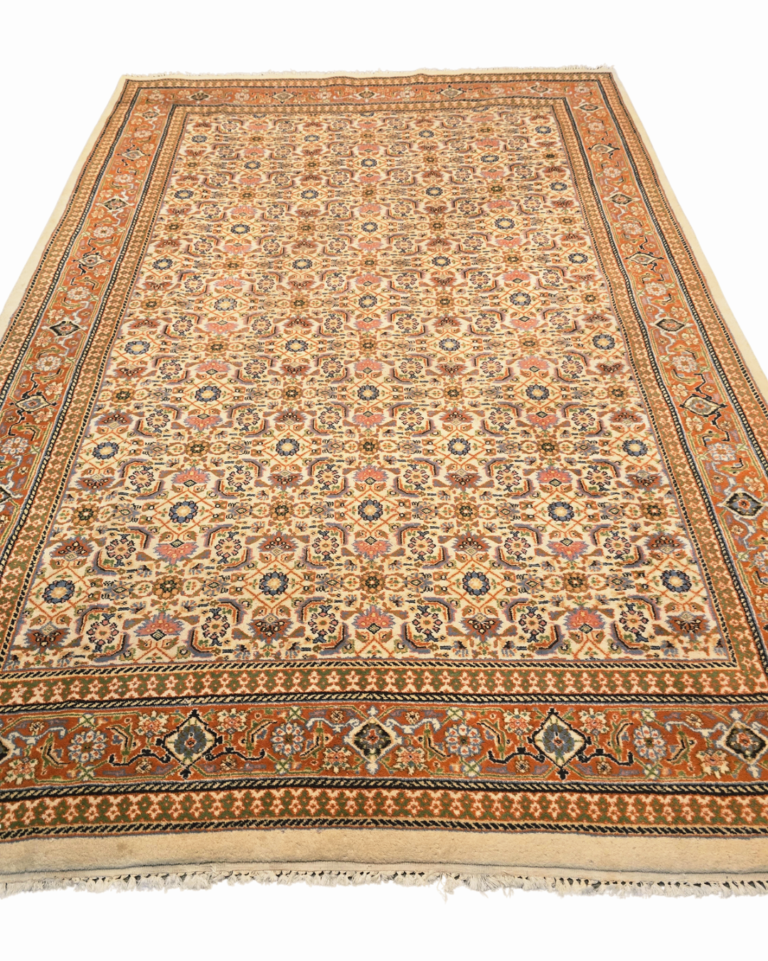 Groot Perzisch tapijt Herati 320x210 wollen vloerkleed iran