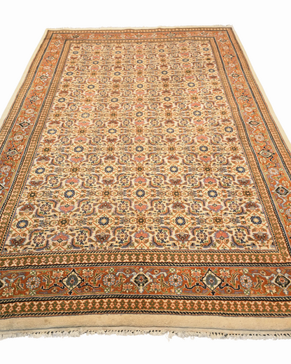 Groot Perzisch tapijt Herati 320x210 wollen vloerkleed iran