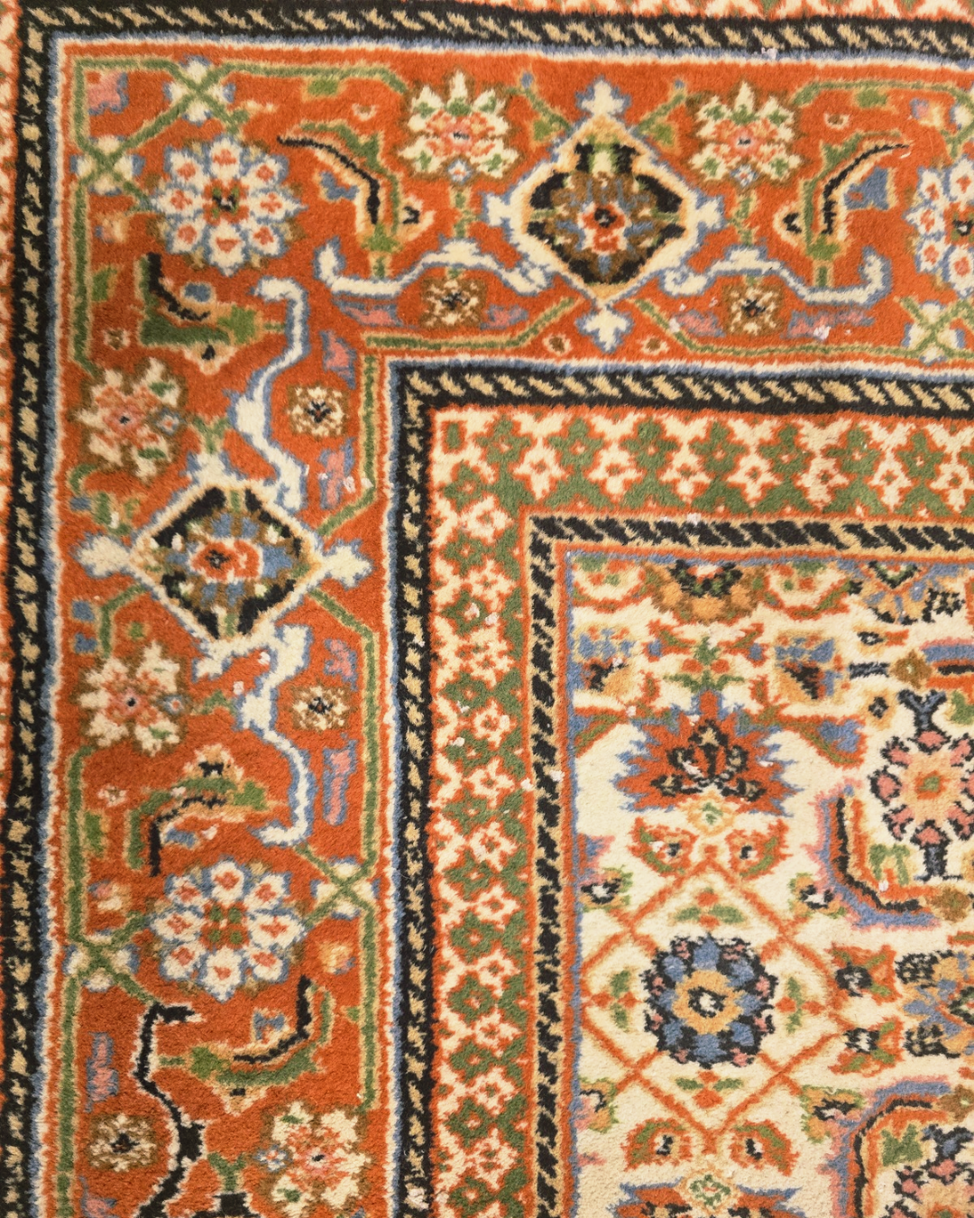 Groot Perzisch tapijt Herati 320x210 wollen vloerkleed iran