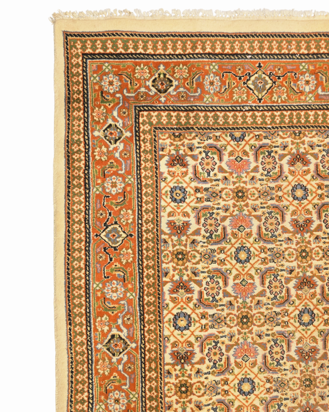 Groot Perzisch tapijt Herati 320x210 wollen vloerkleed iran