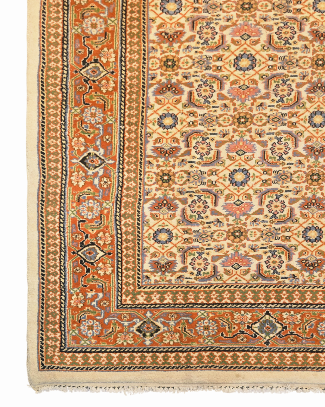Groot Perzisch tapijt Herati 320x210 wollen vloerkleed iran