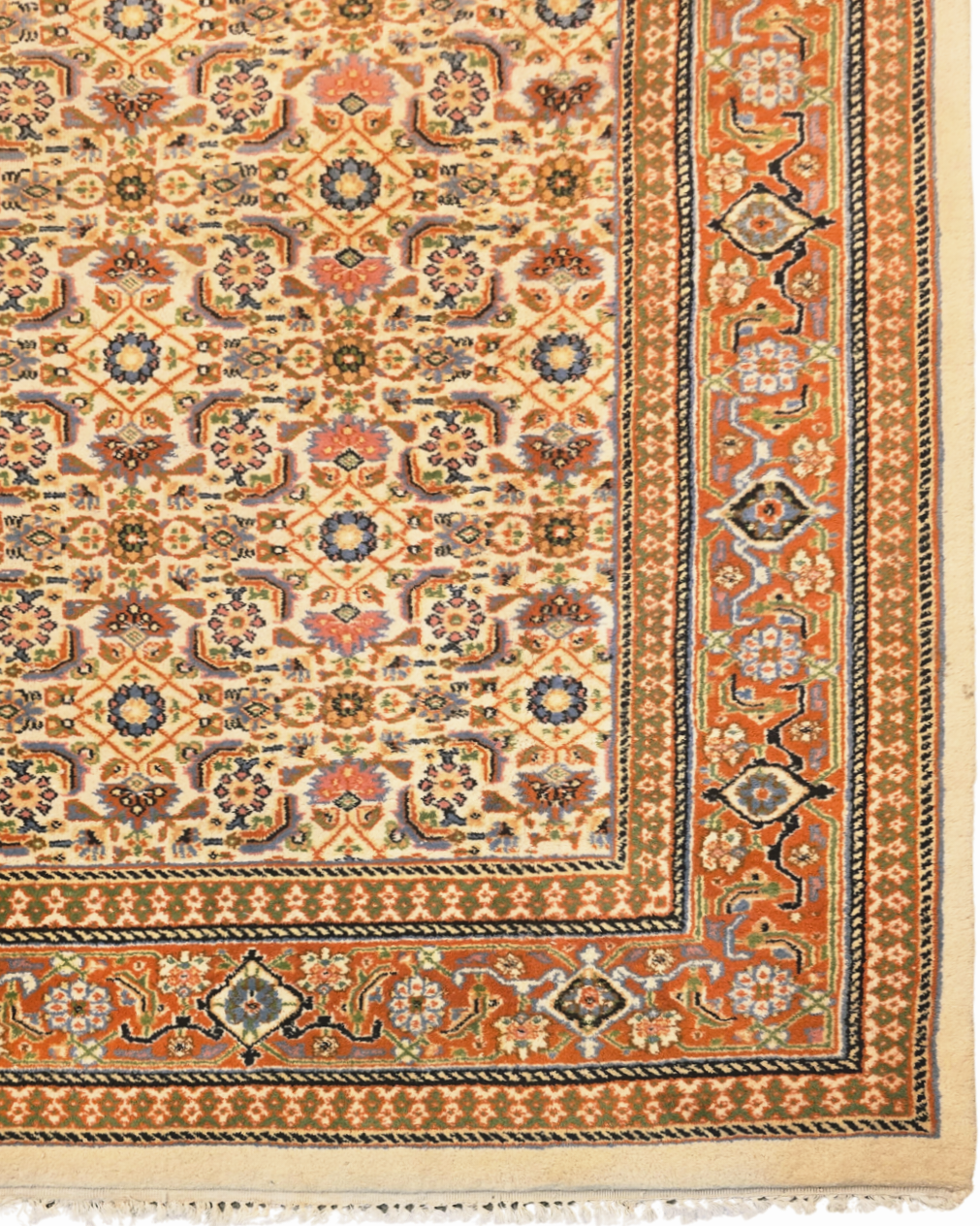 Groot Perzisch tapijt Herati 320x210 wollen vloerkleed iran