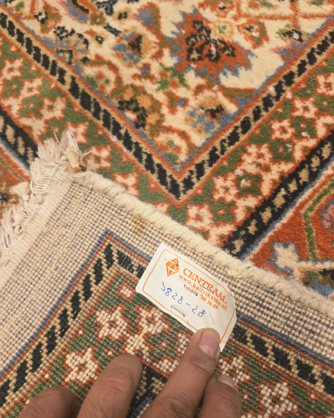 Groot Perzisch tapijt Herati 320x210 wollen vloerkleed iran
