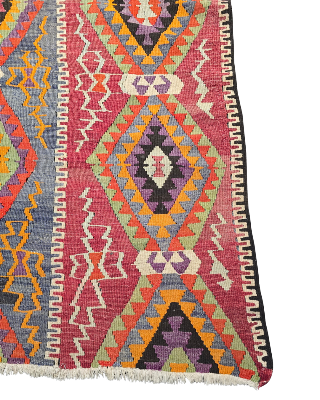 Tribal Kelim Iran 300x180 handgeweven wollen vloerkleed