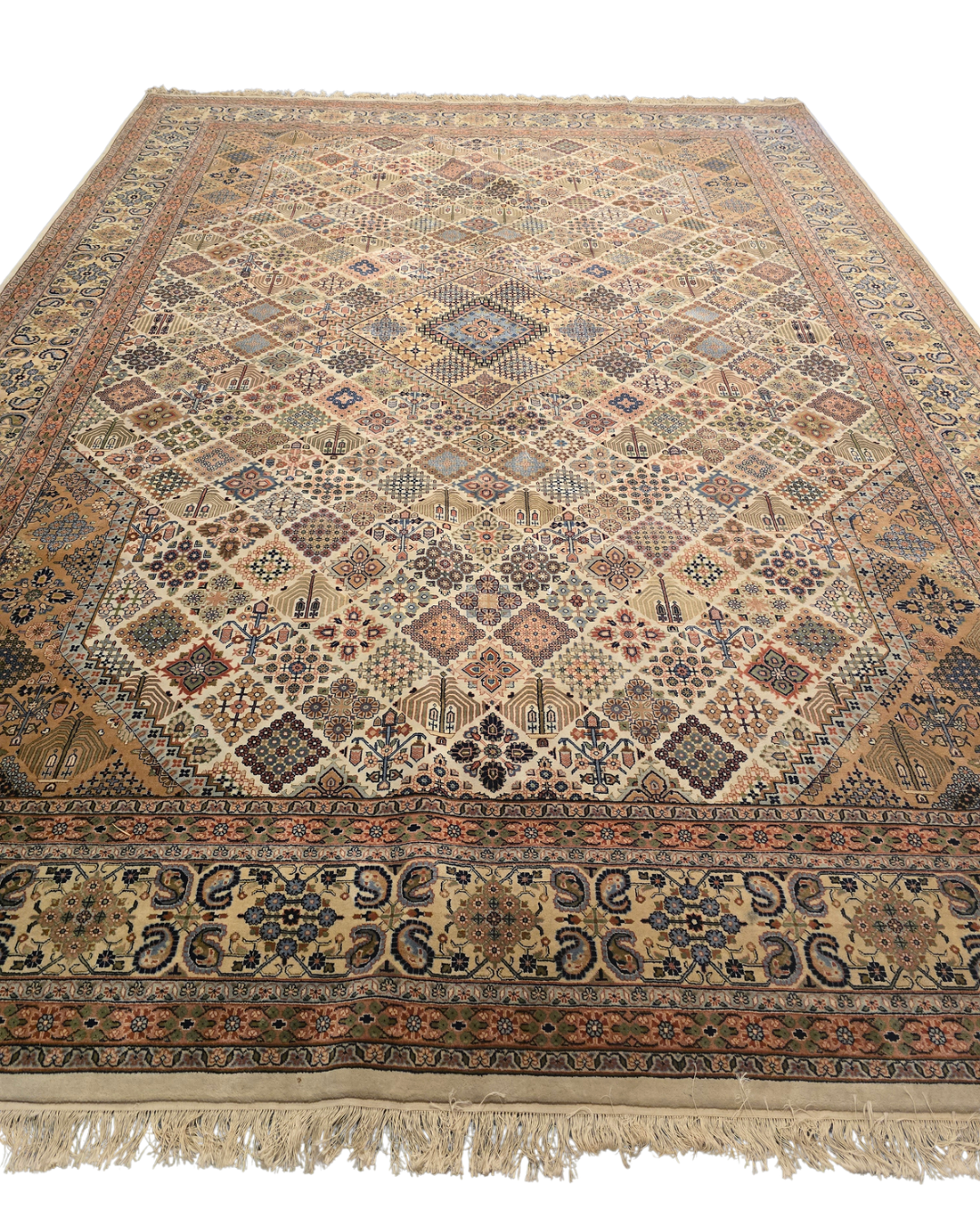 XXL Groot Perzisch tapijt MeyMeH 414x306 wollen vloerkleed iran