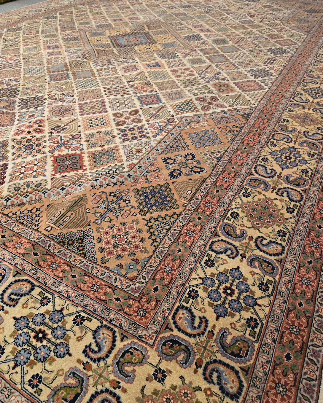 XXL Groot Perzisch tapijt MeyMeH 414x306 wollen vloerkleed iran