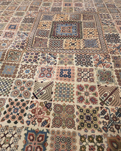 XXL Groot Perzisch tapijt MeyMeH 414x306 wollen vloerkleed iran