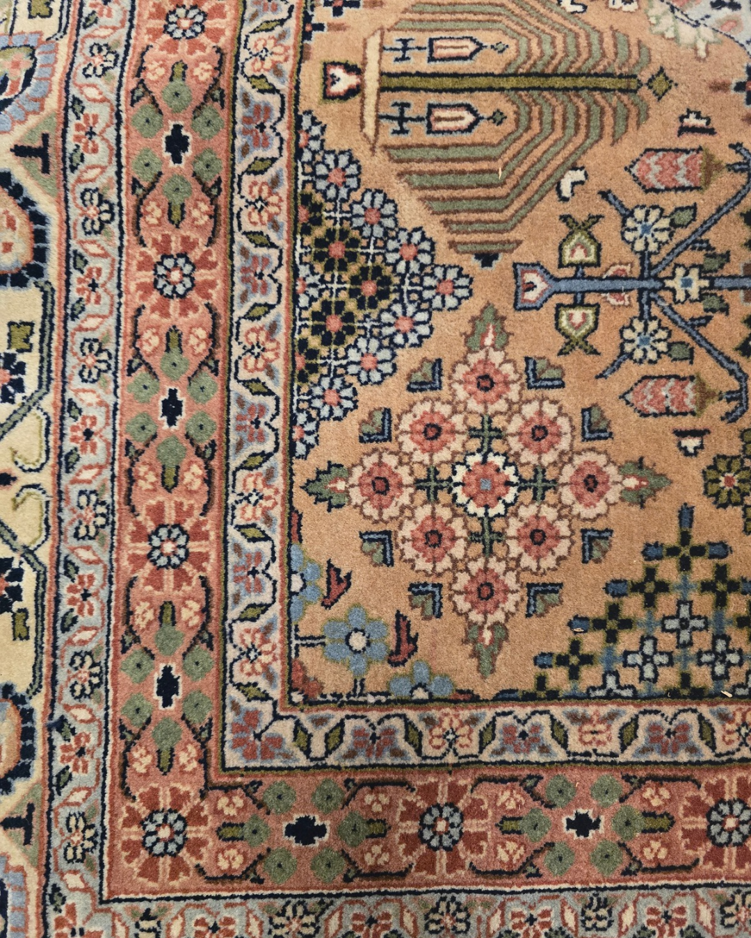 XXL Groot Perzisch tapijt MeyMeH 414x306 wollen vloerkleed iran