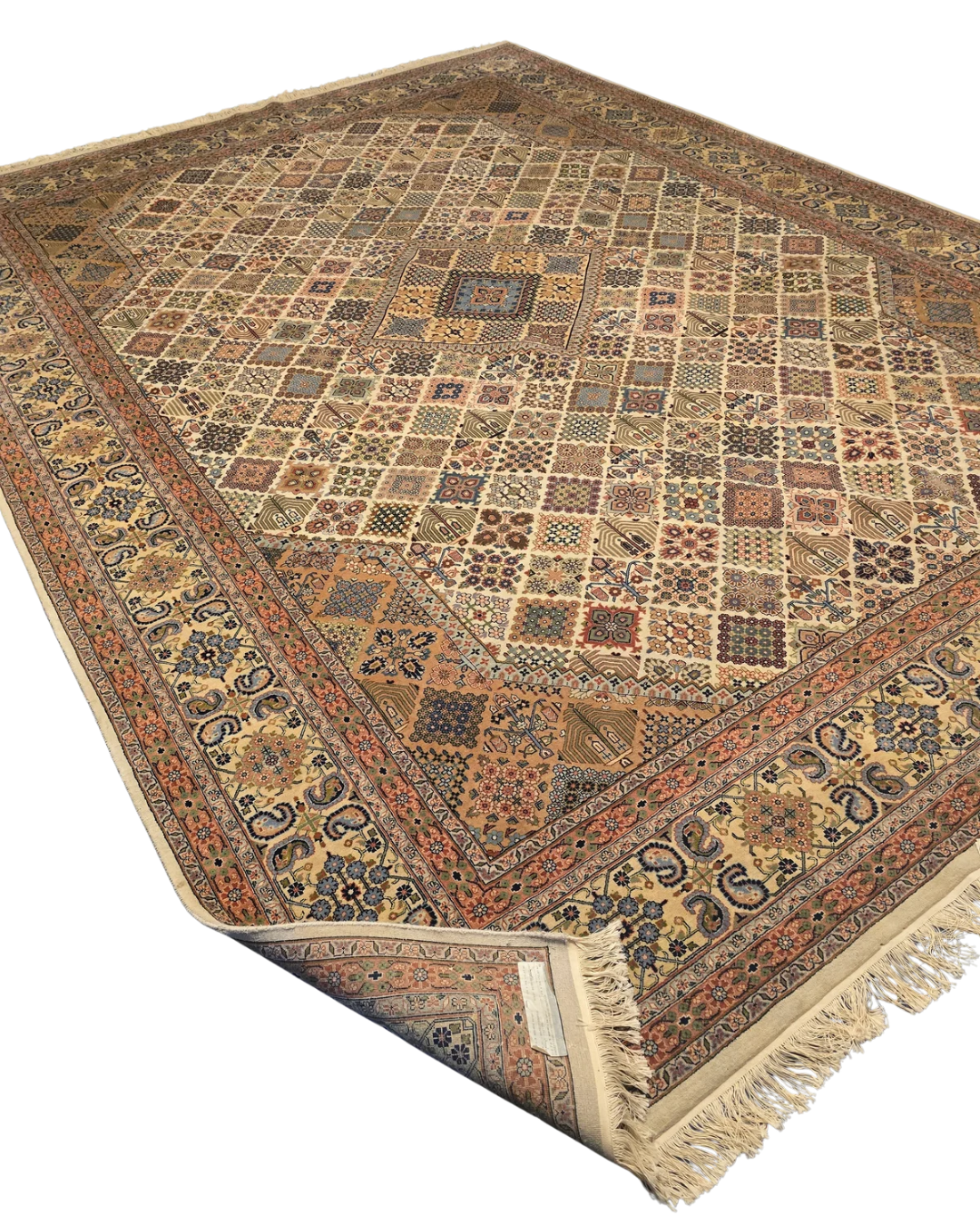 XXL Groot Perzisch tapijt MeyMeH 414x306 wollen vloerkleed iran