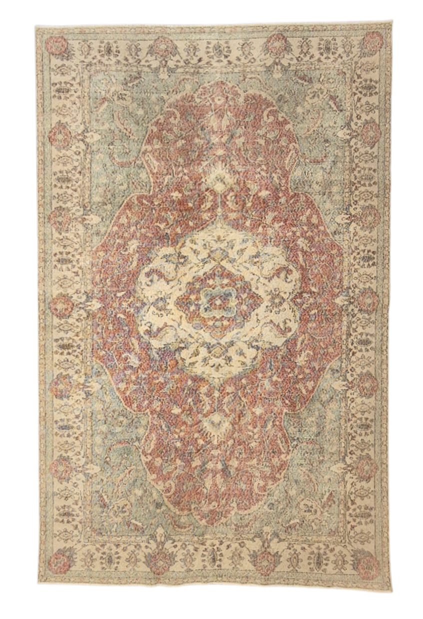 Perzisch tapijt Isparta 300x200 wolen vloerkleed handgeknoopt