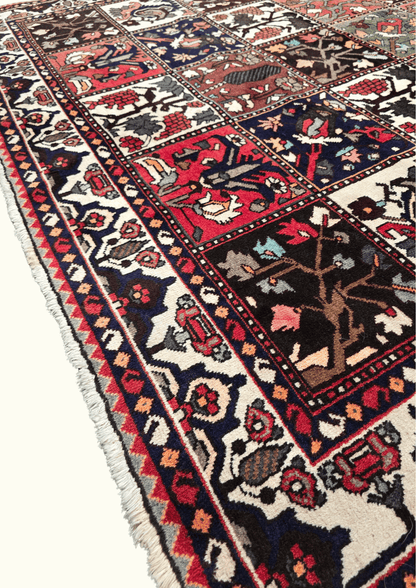 Perzisch tapijt baktihari 300x210 wollen vloerkleed iran