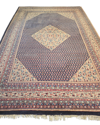 Groot Perzisch Tapijt Mir 350x250 wollen vloerkleed Iran Handgeknoopt