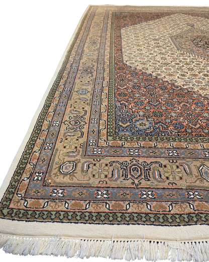 Groot Perzisch tapijt Bidjar 320x244 wollen vloerkleed handgeknoopt