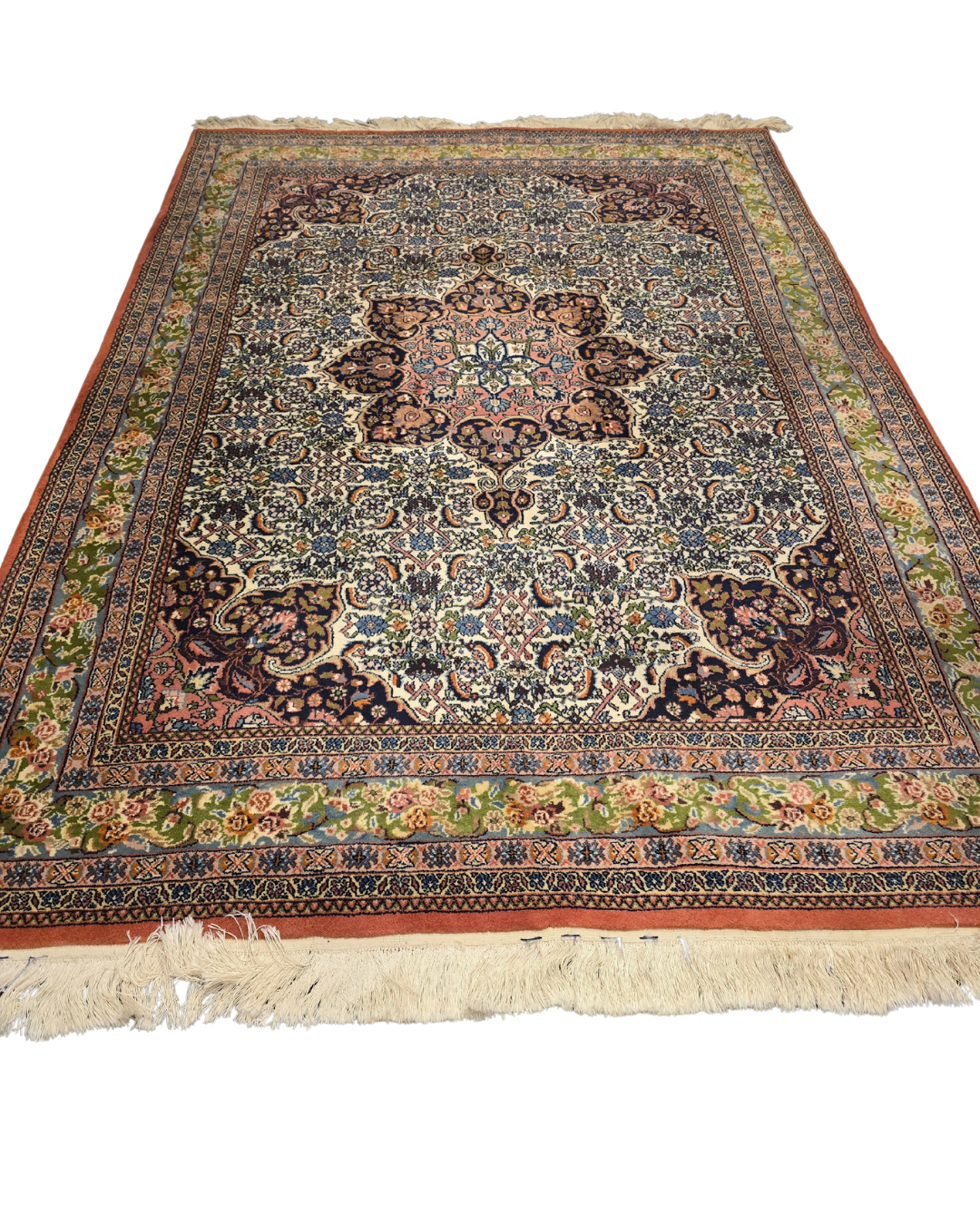 Perzisch tapijt Kirman 260x170 wollen vloerkleed handgeknoopt