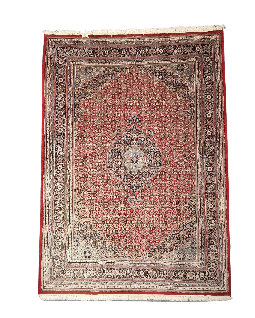 Groot Perzisch tapijt Bidjar 370x255 wollen vloerkleed handgeknoopt