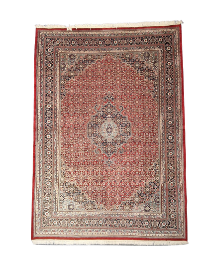 Groot Perzisch tapijt Bidjar 370x255 wollen vloerkleed handgeknoopt