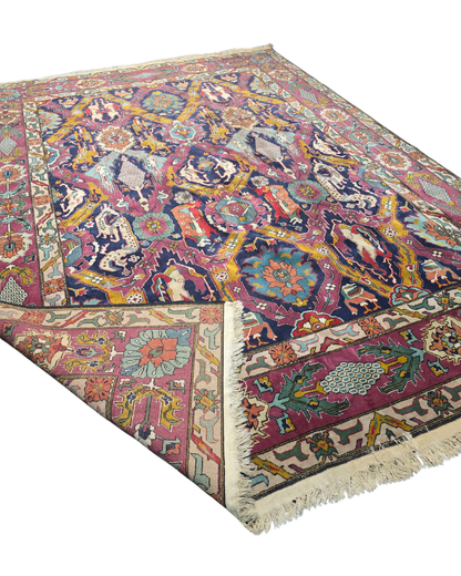 Groot Perzisch tapijt Vishapagorg Armenië wollen vloerkleed Handgeknoopt