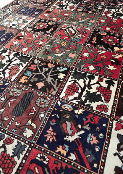 Perzisch tapijt baktihari 300x210 wollen vloerkleed iran