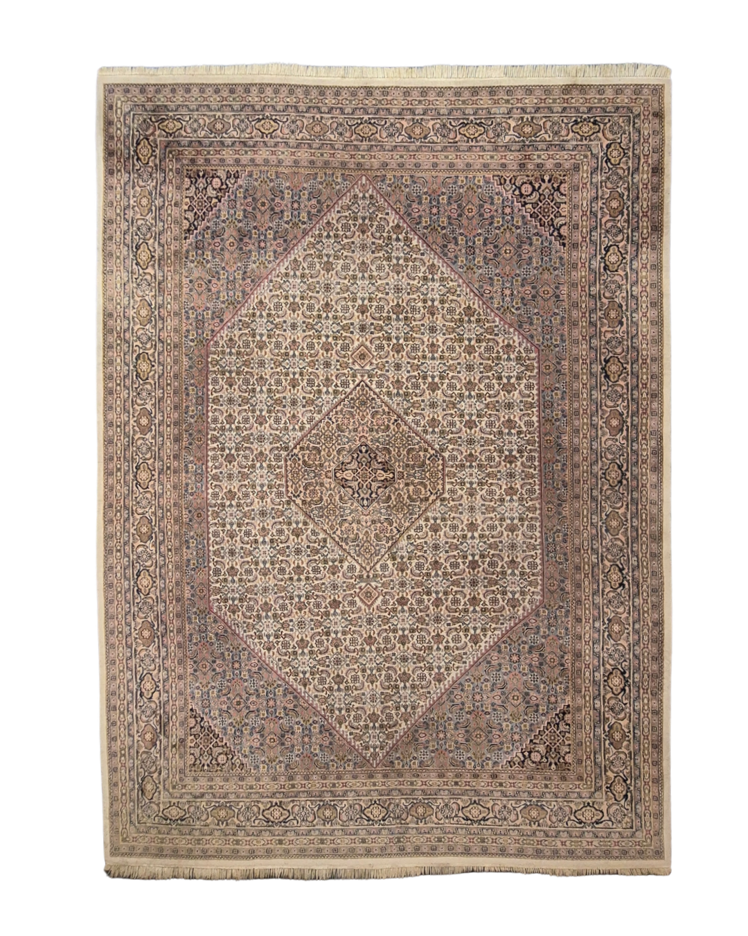 Groot Perzisch tapijt Bidjar 350x250 wollen vloerkleed handgeknoopt