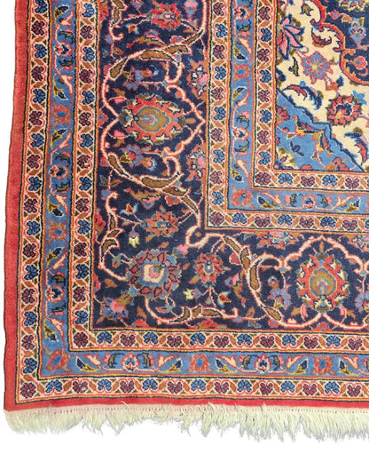 Groot Perzisch tapijt Kashan 360x250 wollen vloerkleed Iran