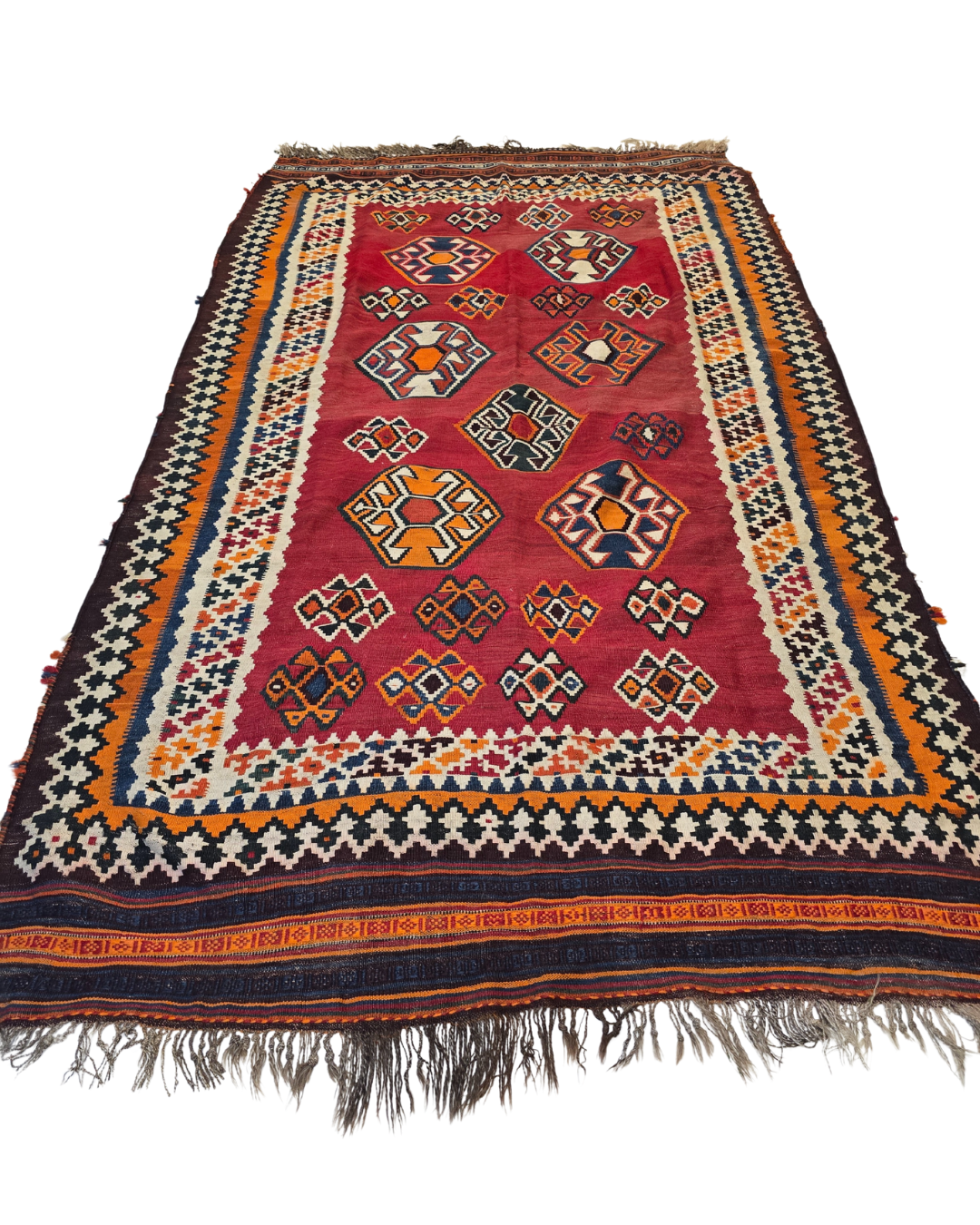 Triball Kelim gashkai 280x160 wollen vloerkleed handgeweven