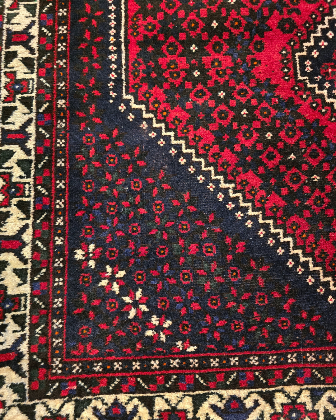 Perzisch tapijt Belluche 300x200 wollen vloerkleed handgeknoopt iran