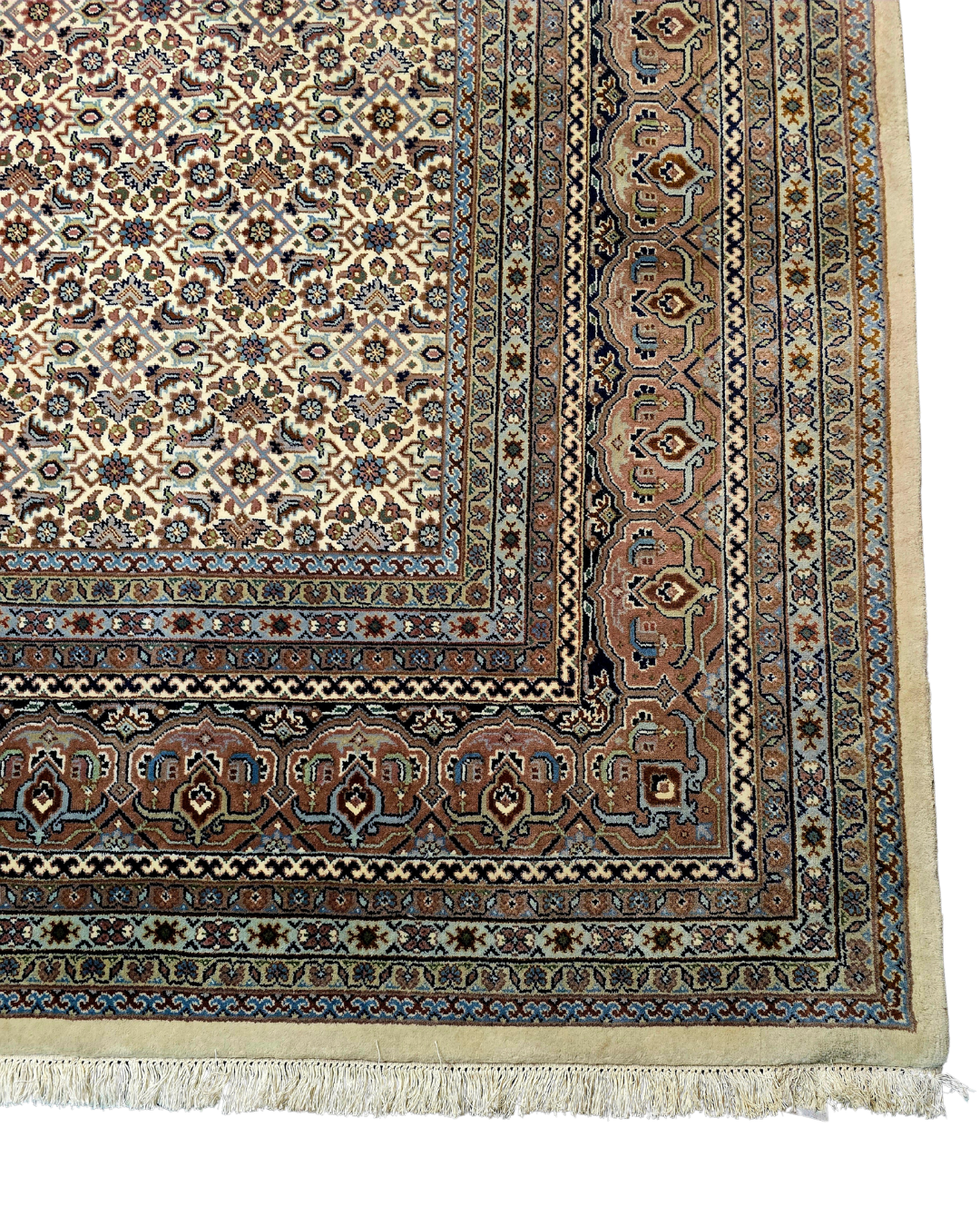 Groot Perzisch tapijt Herati 390x300 wollen vloerkleed iran