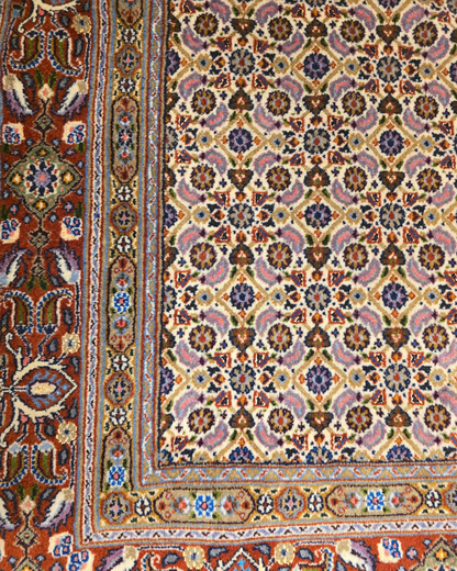 Perzisch tapijt Moud 270x200 wollen vloerkleed handgeknoopt iran