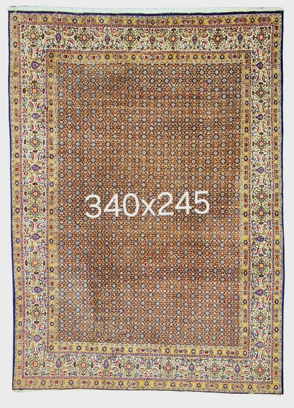 Groot Perzisch tapijt Moud 340x250 wollen vloerkleed iran