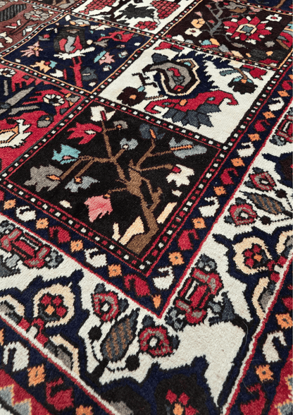 Perzisch tapijt baktihari 300x210 wollen vloerkleed iran
