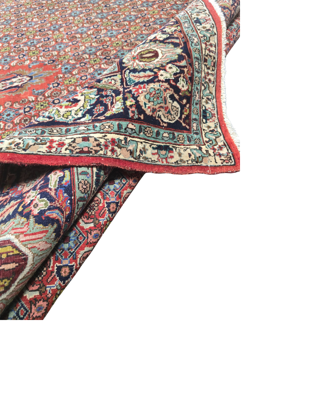 Groot Perzisch tapijt Bidjar 350x230 wollen vloerkleed handgeknoopt Iran