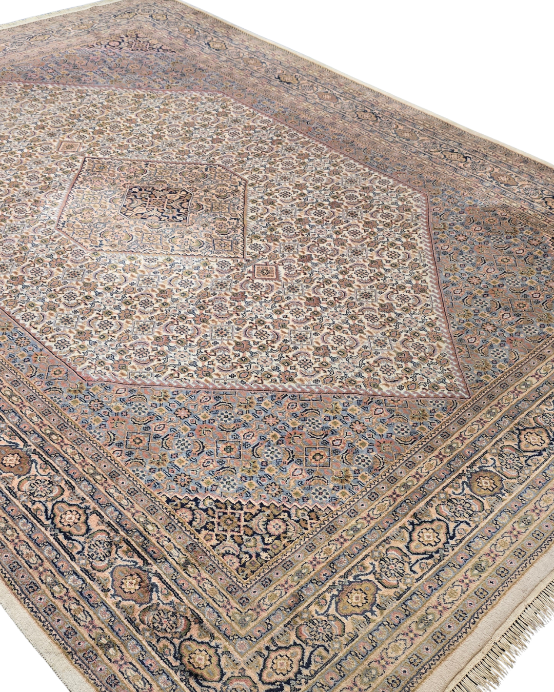 Groot Perzisch tapijt Bidjar 350x250 wollen vloerkleed handgeknoopt