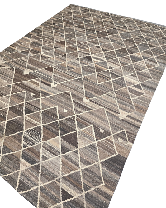 Kelim Kilim flatweave 285x200 Iran wollen vloerkleed