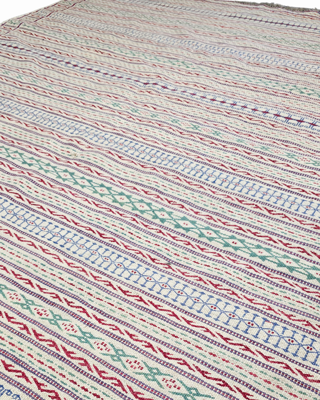 Grote Kelmin Flatweave 300x200 handgeweven wollen vloerkleed