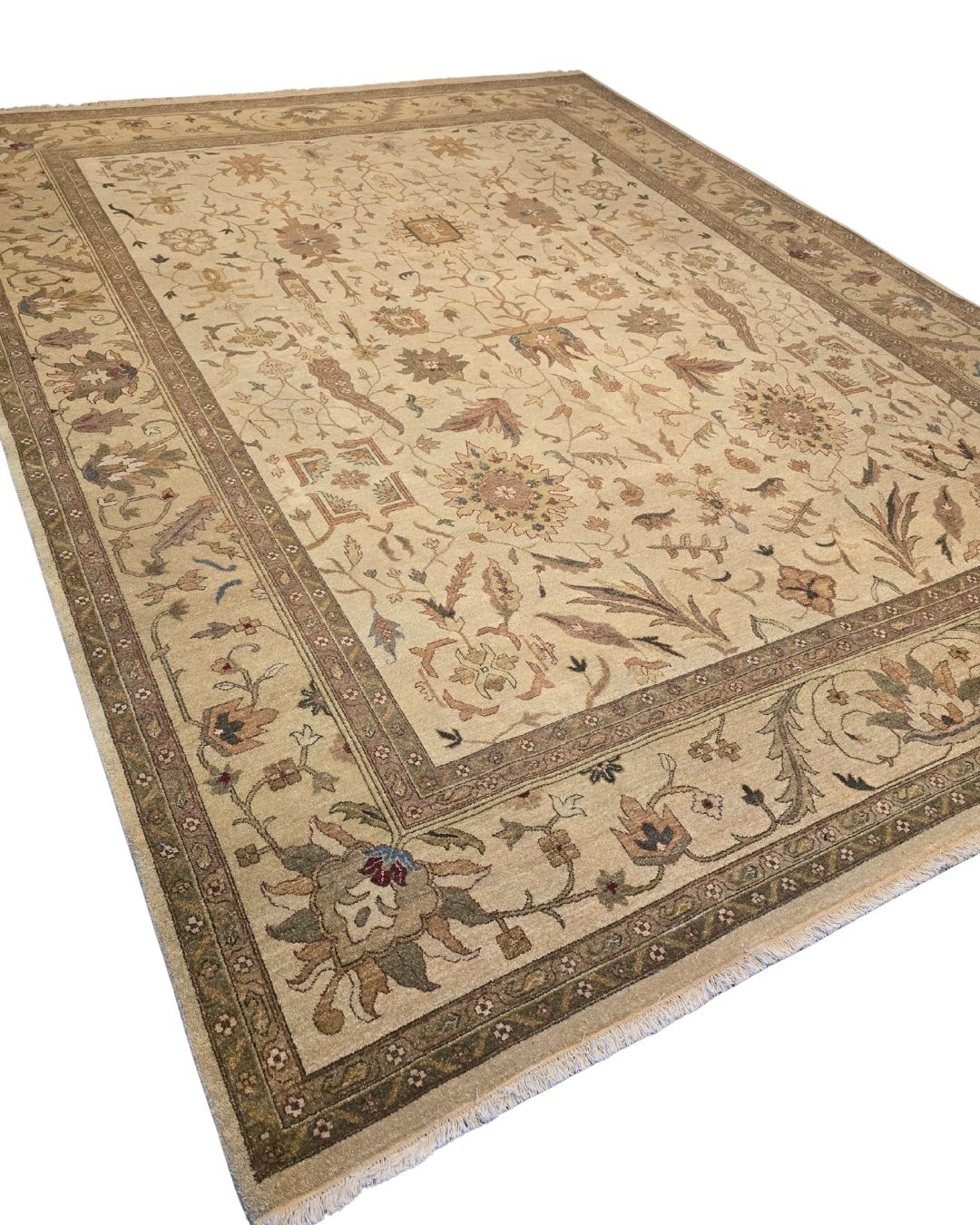 Groot Perzisch tapijt Ziegler 350x274 wollen vloerkleed handgeknoopt