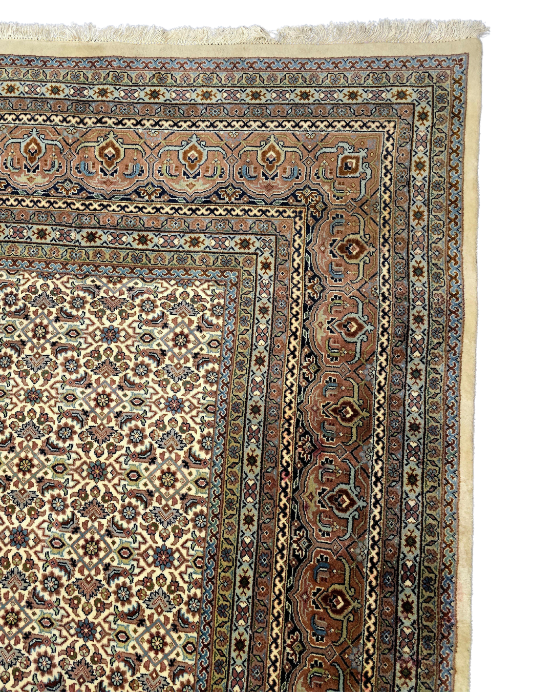 Groot Perzisch tapijt Herati 390x300 wollen vloerkleed iran