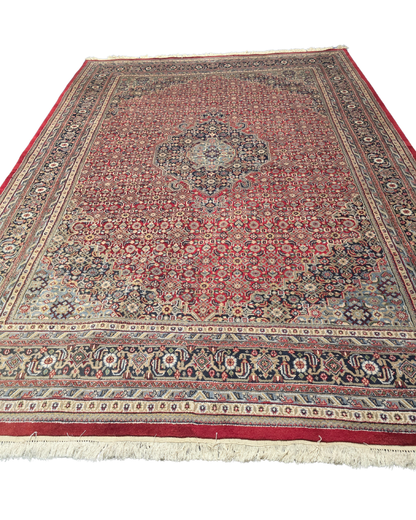 Groot Perzisch tapijt Bidjar 370x255 wollen vloerkleed handgeknoopt
