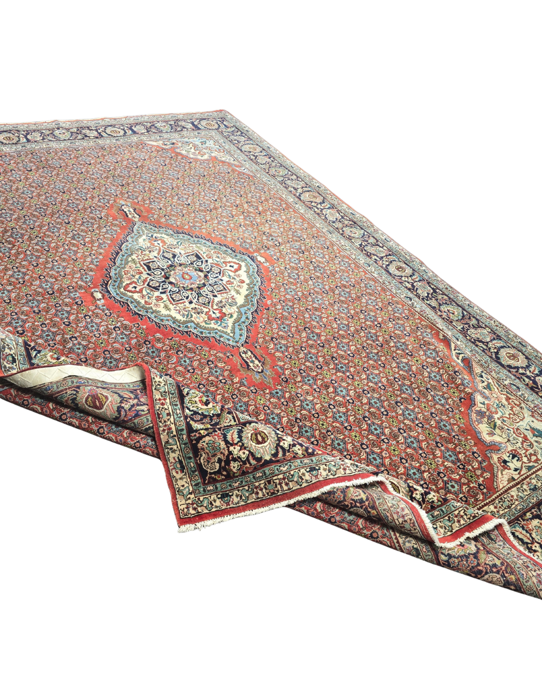 Groot Perzisch tapijt Bidjar 350x230 wollen vloerkleed handgeknoopt Iran