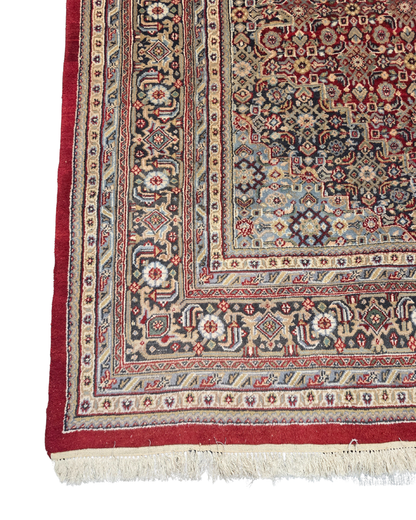 Groot Perzisch tapijt Bidjar 370x255 wollen vloerkleed handgeknoopt