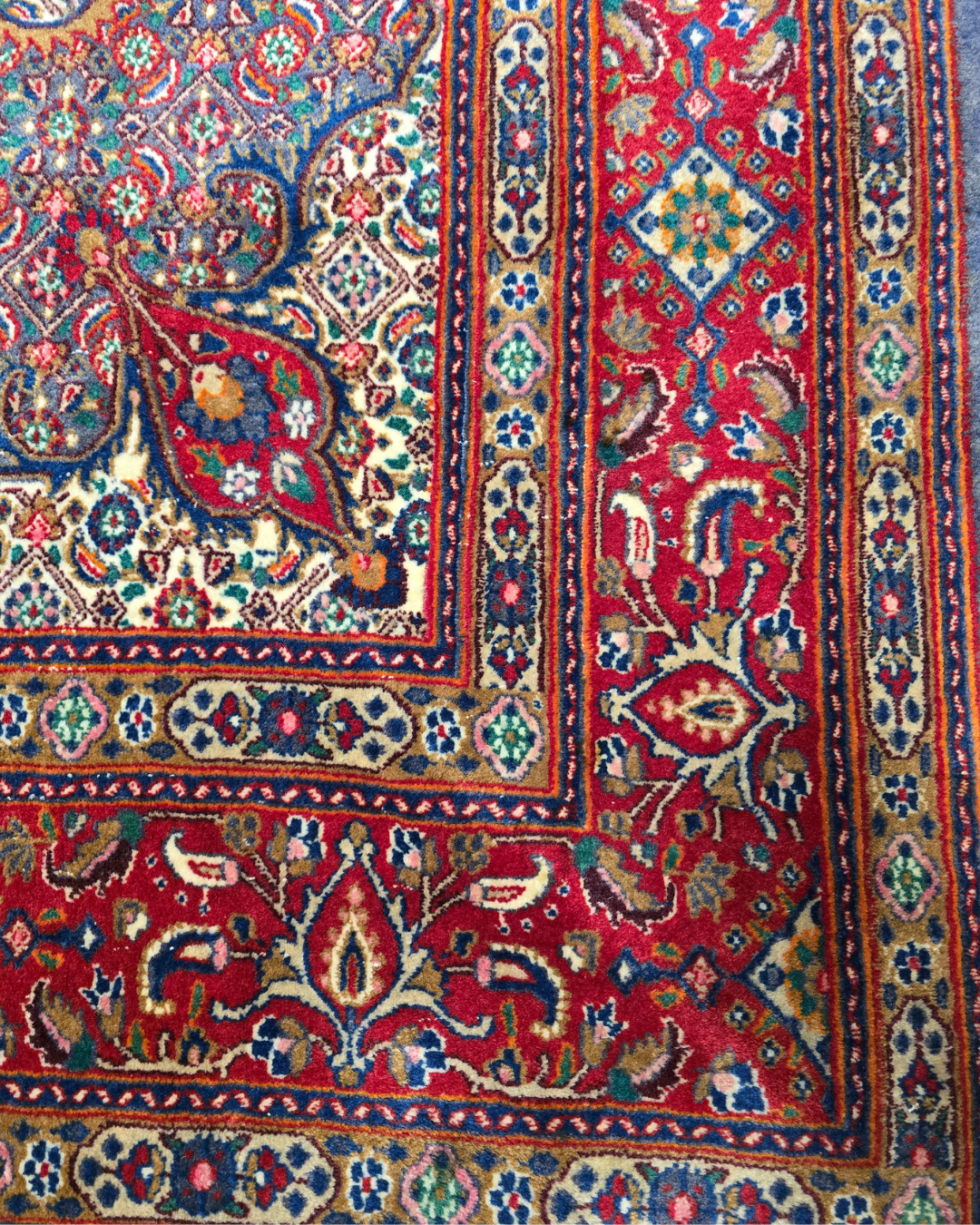 Perzisch tapijt Moud 307x206 wollen vloerkleed Iran