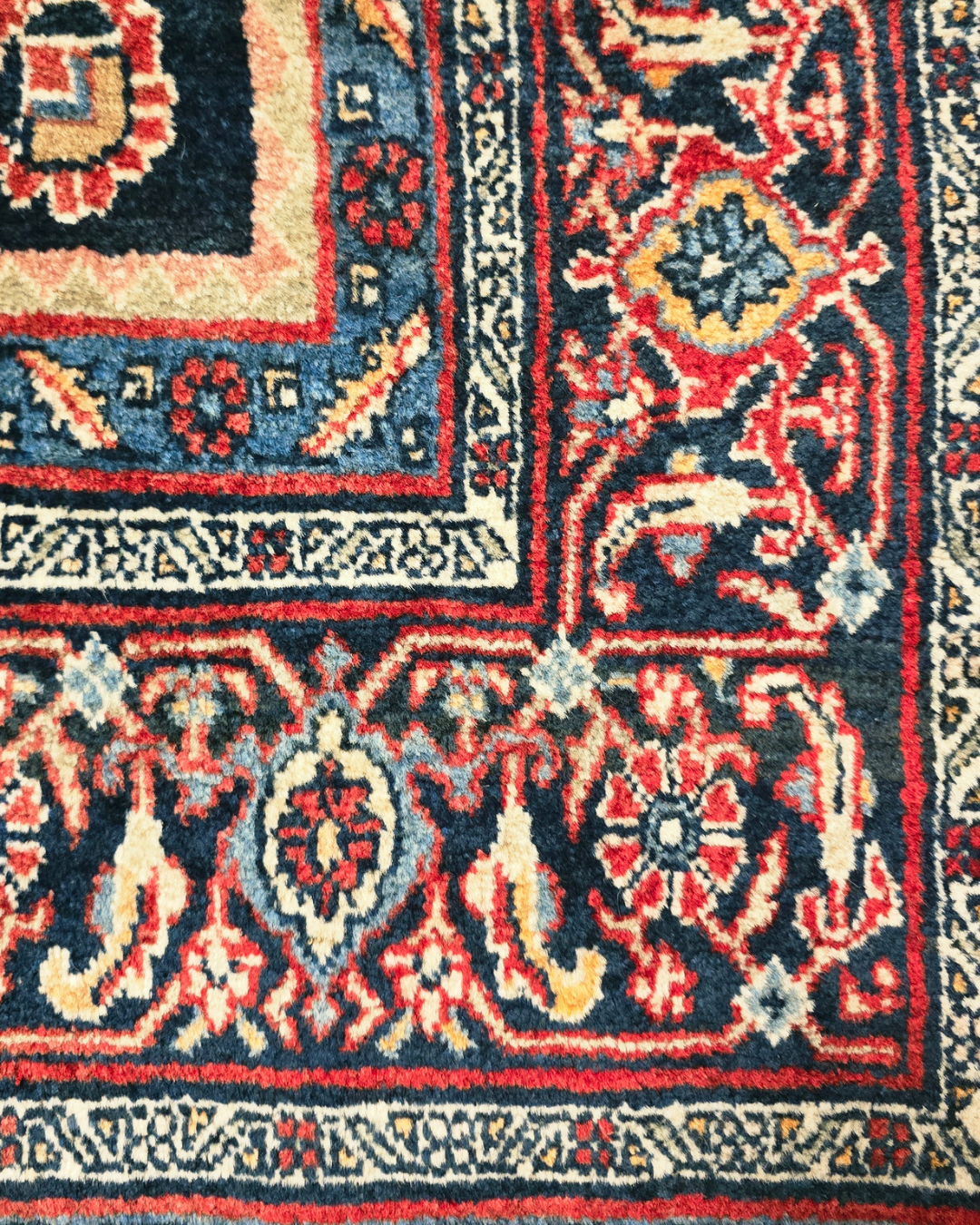 Perzisch tapijt Bidjar 340x230 wollen vloerkleed iran