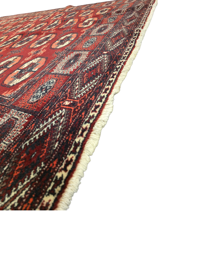 Groot Perzisch tapijt Bokhara 325x245 wollen vloerkleed handgeknoopt Turkmenistan
