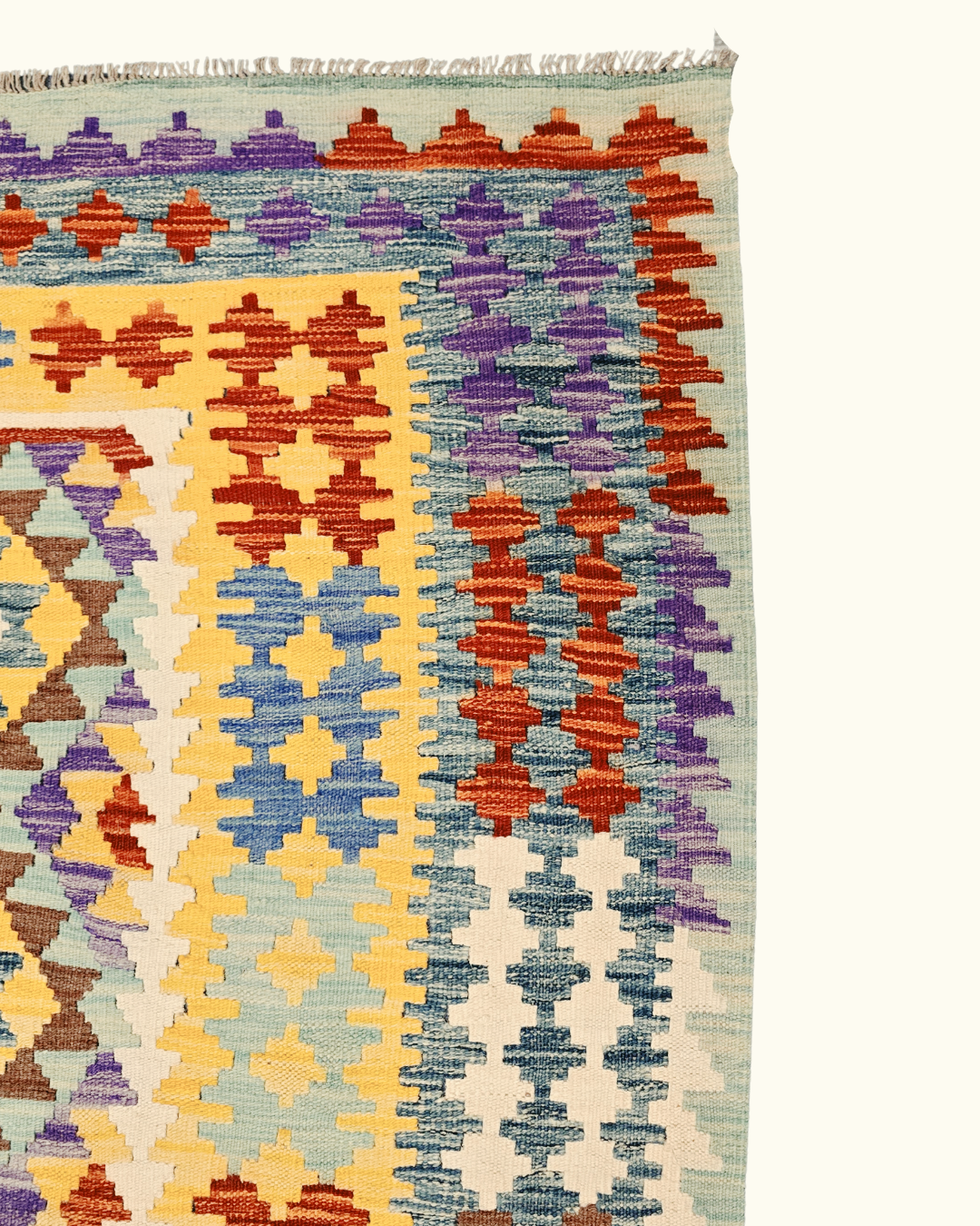 Kelim tapijt Afghan perzisch 299x212 wollen vloerkleed